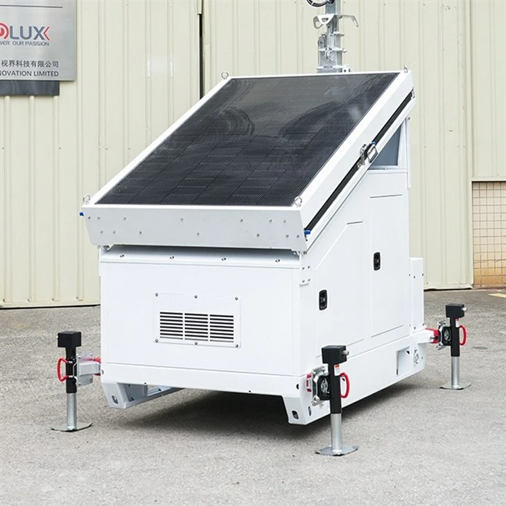 HiSKID-III Solar CCTV Security Tower With 3 Solar Panels best