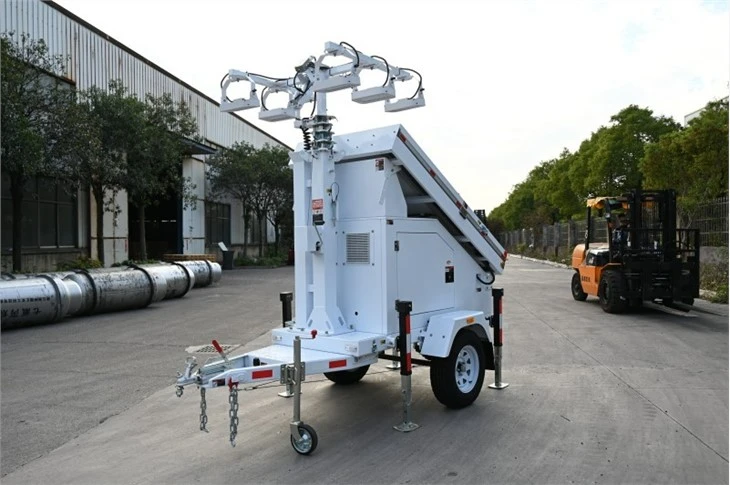 Mobile Solar Light Tower