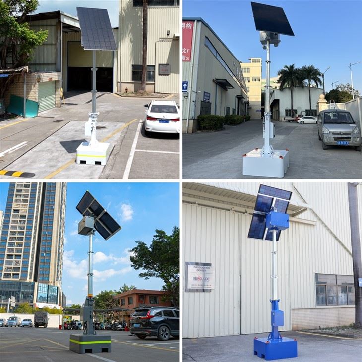 Construction Portable Solar Camera Tower price