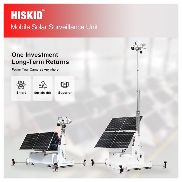 Starlink On Solar CCTV Tower factory